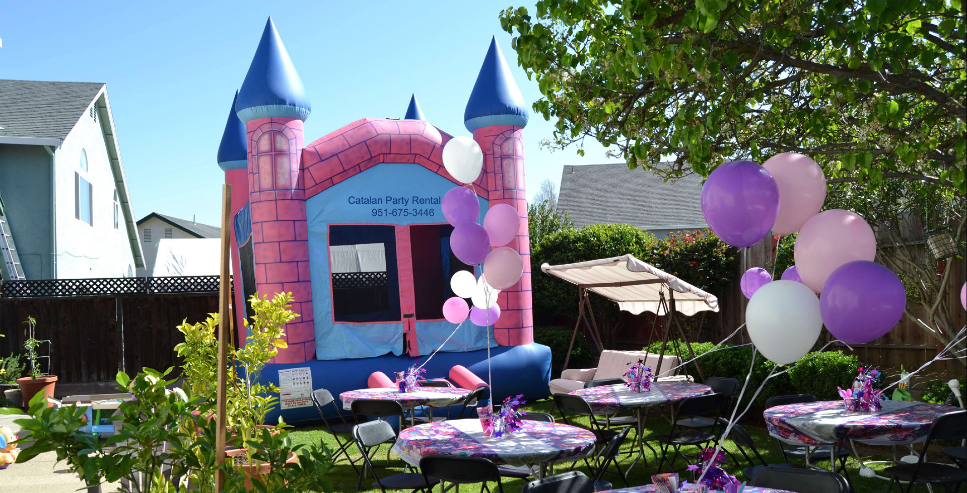 Perris Jumper Rentals | Jumper Rentals in Perris CA | Catalan Party Rentals | Party Table and Chair Rentals | Jumper Rentals | Mechanical Bull Rental | Party Tent Rentals
